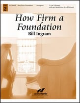 How Firm a Foundation Handbell sheet music cover